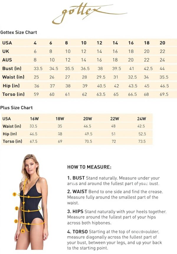 Maillot de bain une pièce Gottex Noir V-neck surplice femme