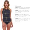Maillot de bain Gottex une pièce col carré contrôle ventre-5
