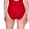 Maillot de bain Gottex col carré contrôle ventre femme-4