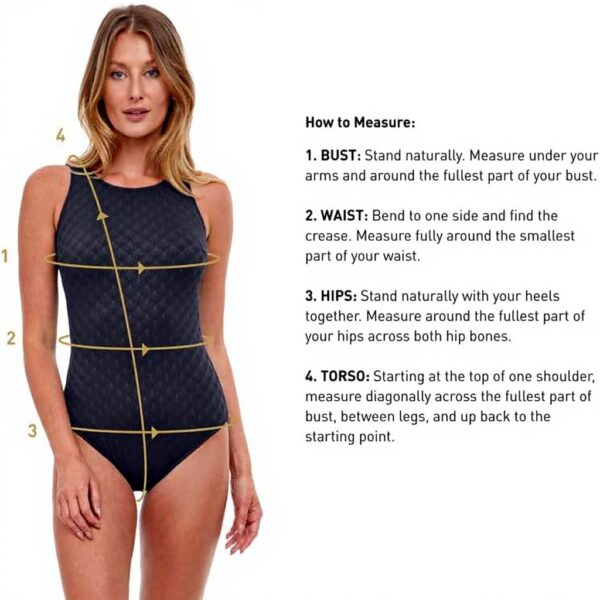 Maillot de bain Gottex col carré contrôle ventre femme