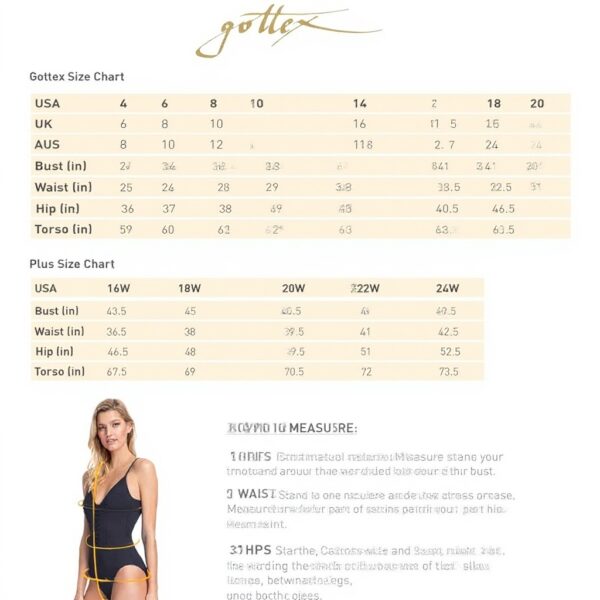 Maillot de bain Gottex une pièce noir doré bretelles